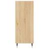 Stylish Highboard Sonoma Oak - Engineered Wood Storage Solution