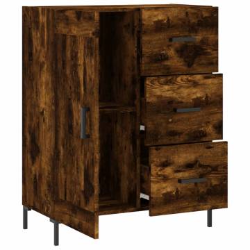 Stylish Smoked Oak Sideboard - 69.5x34x90 cm | HipoMarket