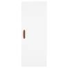 Stylish Highboard White 34.5x34x180 cm | Hipomarket UK