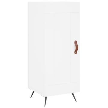 Stylish Highboard White 34.5x34x180 cm | Hipomarket UK