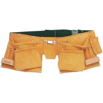 Draper Tools Double Leather Tool Belt - Apricot 50mm