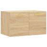 Sonoma Oak Wall Cabinet - 60x36.5 cm Engineered Wood