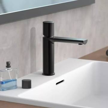 SCHÜTTE New York Basin Mixer - Stylish Matte Black Faucet