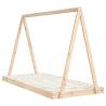 Kids Bed Frame 90x200 cm - Solid Wood Pine | Hipo Market