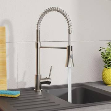 EISL LEON Kitchen Mixer Tap with Pull-out Spray - Nickel Finish