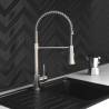 EISL LEON Kitchen Mixer Tap with Pull-out Spray - Nickel Finish