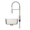 EISL LEON Kitchen Mixer Tap with Pull-out Spray - Nickel Finish