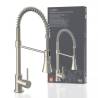 EISL LEON Kitchen Mixer Tap with Pull-out Spray - Nickel Finish