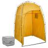 Portable Camping Toilet with Tent 10+10 L Colour yellow 