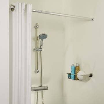 Sealskin Telescopic Shower Curtain Rod 80-130 cm - Chrome