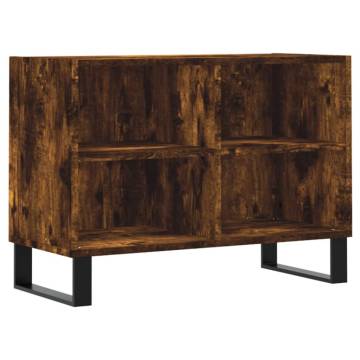 Stylish Smoked Oak TV Cabinet - 69.5x30x50 cm