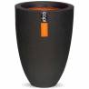 Capi Vase Urban Smooth Elegant Low 26x36 cm Black KBL781 Colour black Size 26 x 36 cm Quantity in Package 1 