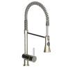 SCHÜTTE CORNWALL Low Pressure Sink Mixer - Stainless Steel Look