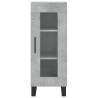 Highboard Concrete Grey - Stylish Engineered Wood Storage