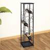 Wine Rack for 8 Bottles Metal Size 23.5 x 21.5 x 100 cm Quantity in Package 1 Number of Number of Bottles 