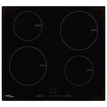 Induction Hob with 4 Burners - Touch Control Glass 7000W