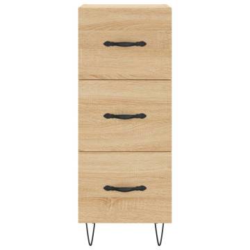 Stylish Highboard Sonoma Oak - 34.5x34x180 cm | Hipomarket