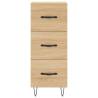 Stylish Highboard Sonoma Oak - 34.5x34x180 cm | Hipomarket