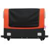 Sturdy Bike Trailer Black & Orange - 45 kg Iron Capacity