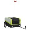 Sturdy Bike Trailer Black & Green | 45 kg Capacity