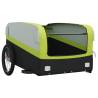 Sturdy Bike Trailer Black & Green | 45 kg Capacity