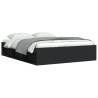 Modern Black King Size Bed Frame 150x200 cm for Your Bedroom