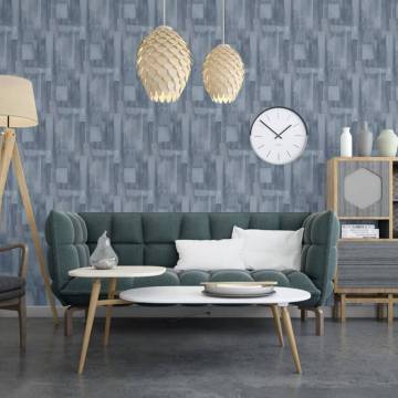 DUTCH WALLCOVERINGS Wood Grey Wallpaper - Stylish & Durable