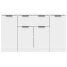 High Gloss White Sideboards Set - Stylish & Functional Storage