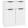 High Gloss White Sideboards Set - Stylish & Functional Storage