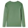 Kids' Long Sleeve T-Shirt Light Khaki 92 | Hipomarket