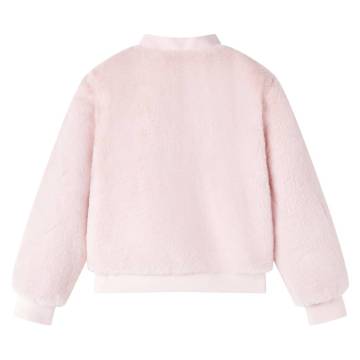 Kids' Faux Fur Jacket - Soft Pink 92 | Hipomarket