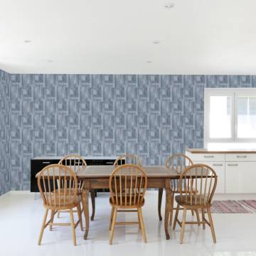 DUTCH WALLCOVERINGS Wood Grey Wallpaper - Stylish & Durable