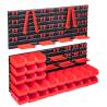 103 Piece Storage Bin Kit with Wall Panels - Organize Your Space