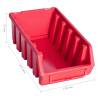 103 Piece Storage Bin Kit with Wall Panels - Organize Your Space