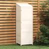 Garden Shed White 55x52x174.5 cm Solid Wood Fir Colour white Size 55 x 52 x 174.5 cm Quantity in Package 1 