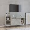 TV Cabinet Concrete Grey 100x35x55 cm Engineered Wood Colour concrete grey Quantity in Package 1 