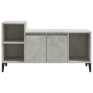 Concrete Grey TV Cabinet 100x35x55 cm - Stylish & Practical