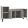 Concrete Grey TV Cabinet 100x35x55 cm - Stylish & Practical