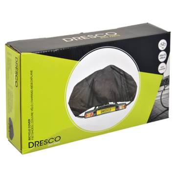 Dresco Elastic Bicycle Cover for 1 Bike - Black | HipoMarket