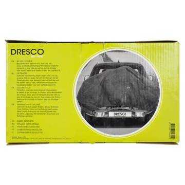 Dresco Elastic Bicycle Cover for 1 Bike - Black | HipoMarket