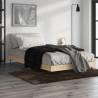 Sonoma Oak Bed Frame 90x190 cm - Stylish Single Design