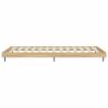 Sonoma Oak Bed Frame 90x190 cm - Stylish Single Design