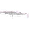 Sonoma Oak Bed Frame 90x190 cm - Stylish Single Design