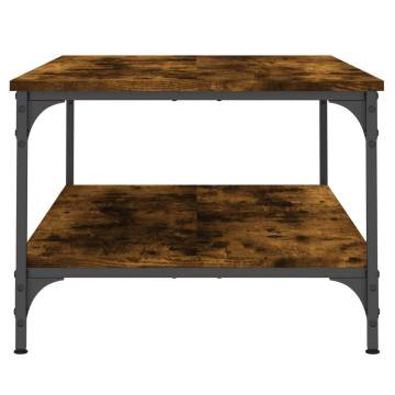 Elegant Smoked Oak Coffee Table - 100x55 cm | HipoMarket