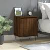 Bedside Cabinet Brown Oak 40x30x50 cm Engineered Wood Colour brown oak Quantity in Package 1 