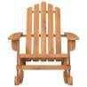 Adirondack Rocking Chair - Solid Acacia Wood Comfort