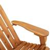 Adirondack Rocking Chair - Solid Acacia Wood Comfort