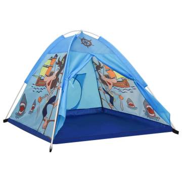 Children Play Tent with 250 Balls - Blue 120x120x90 cm