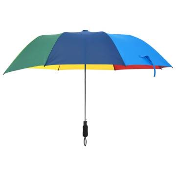 Automatic Folding Umbrella - Multicolour 124 cm | HiPoMarket