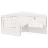 Professional Party Tent with Side Walls 4x4 m White 90 g/m? Colour white Size 4 x 4 m Quantity in Package 1 